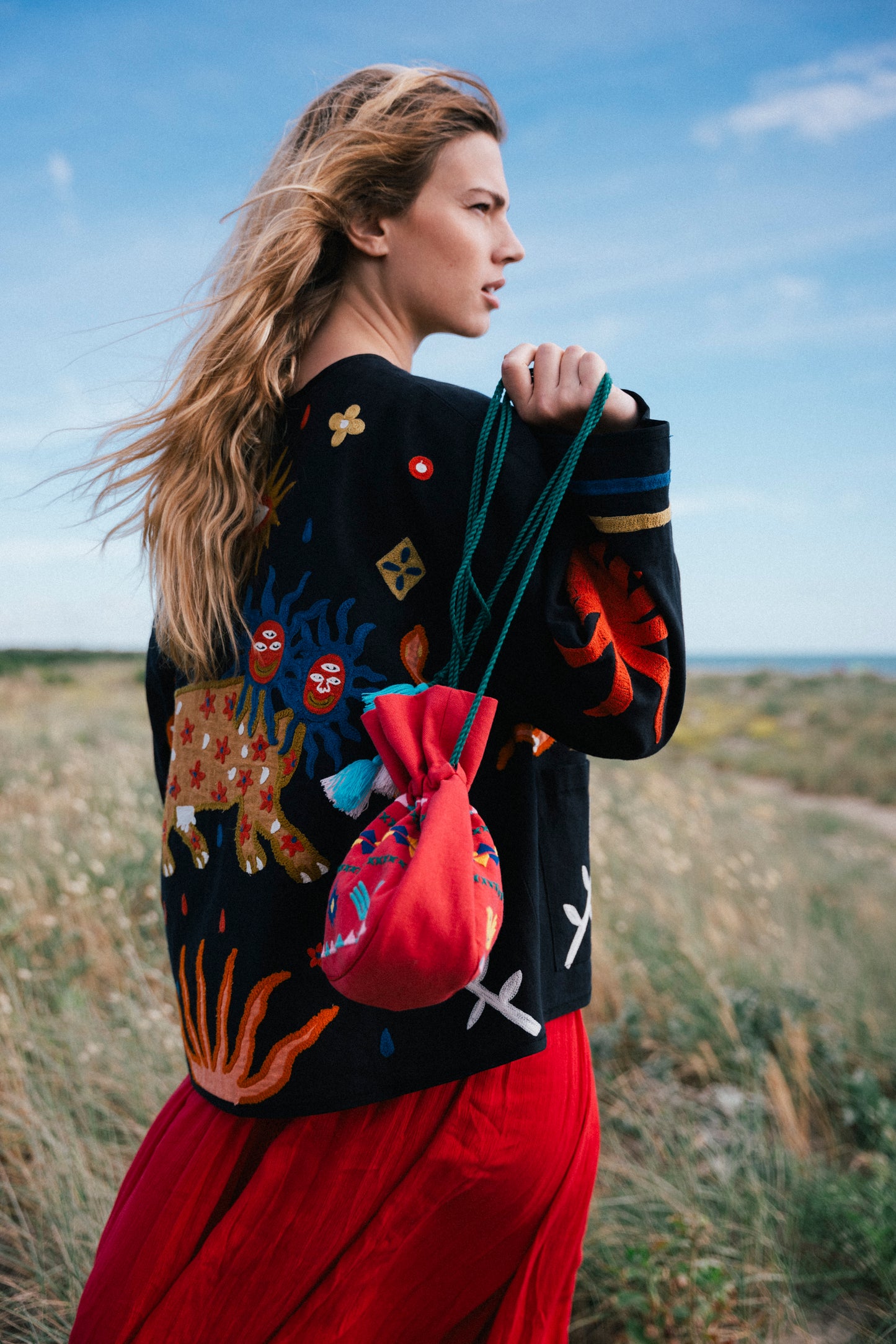 La Mignonne * Criss Cross * Mini Bucket Bag